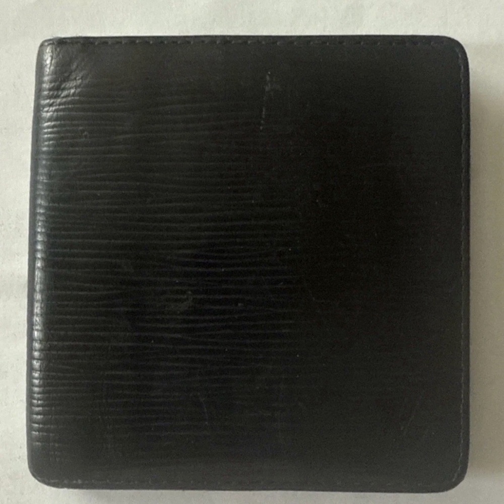 Louis Vuitton Black Epi Wallet